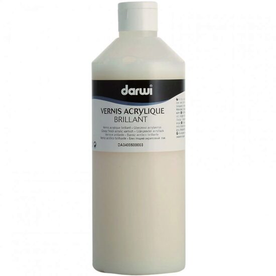 Verni acrilic lucios Darwi 500ml