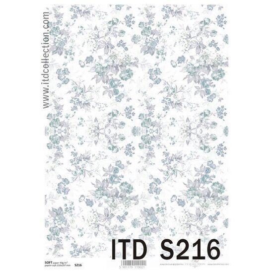 S216 - Hartie decupaj - SOFT - A4, 40gr - ITD