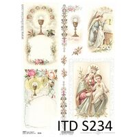 S234 - Hartie decupaj - SOFT - A4, 40gr - ITD