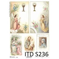 S236 - Hartie decupaj - SOFT - A4, 40gr - ITD