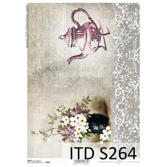 S264 - Hartie decupaj - SOFT - A4, 40gr - ITD