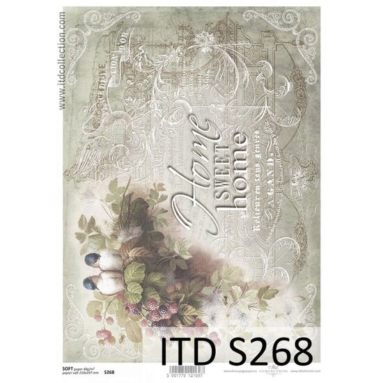 S268 - Hartie decupaj - SOFT - A4, 40gr - ITD
