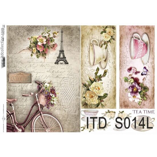 S014L - Hartie decupaj - SOFT - A3, 40gr - ITD