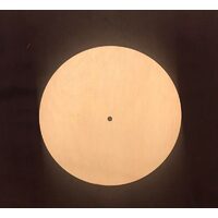 33431 Cadran ceas placaj, rotund 25 cm - PENT