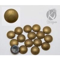 C-METAL010AB - Strasuri, termocolante bronz matuit, 28buc - 6mm - KI-SIGN