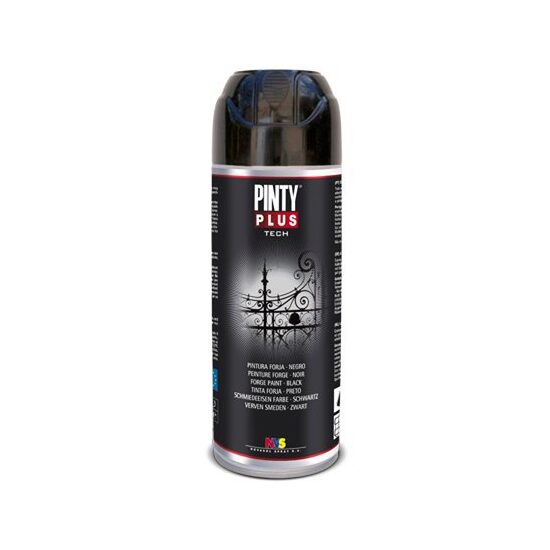 847 Spray 400ml - PINTY PLUS TECH - Vopsea neagra pt fier forjat