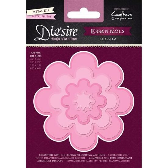 DS-E-BLOS Set 4 cuttere - Blossom - Crafters Companion