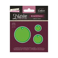 DS-E-CT Set 3 cuttere - Circle Tags - Crafters Companion