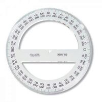 K746328 Raportor din plastic 360 grade, 125 mm - koh-I-Noor