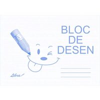 Bloc de desen A4, 16 file, 120 g - LIBR