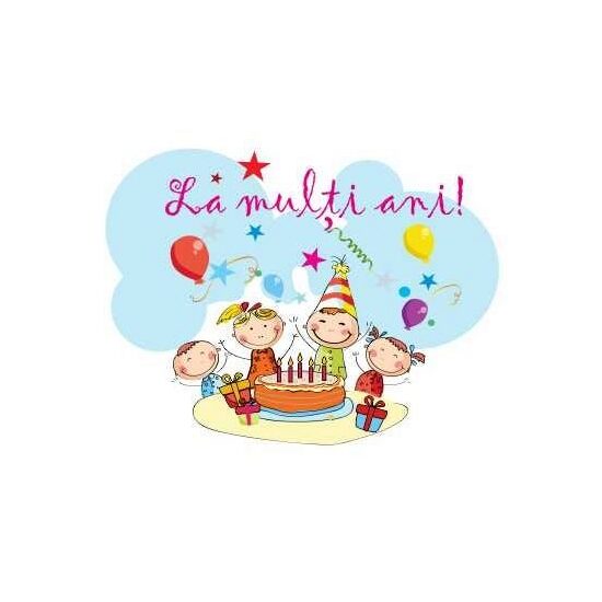 HB0007 Felicitare - La multi ani - copii - LIBR