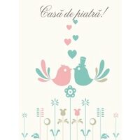 N0013 Felicitare - Casa de piatra - LIBR