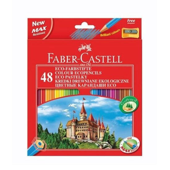 120148 Set 48 creioane colorate - Faber-Castell