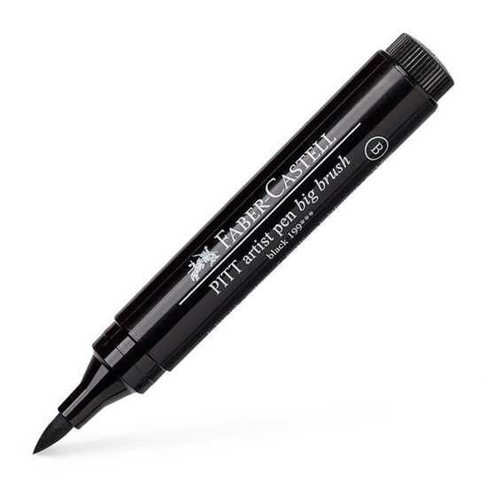199 Pitt Artist Pen Big Brush Black - Faber-Castell 167699
