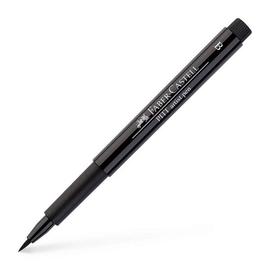 199 Pitt Artist Pen Brush B Negru - Faber-Castell 167499