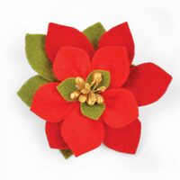 34 - 661294 Cutter Bigz Build a Bloom, Poinsettia - Sizzix