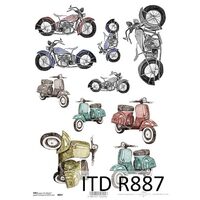 R887 - Hartie orez A4, 25 - 30gr - ITD