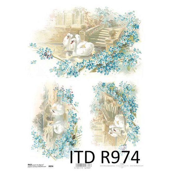R974 - Hartie orez A4, 25 - 30gr - ITD