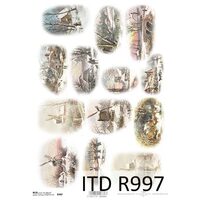 R997 - Hartie orez A4, 25 - 30gr - ITD
