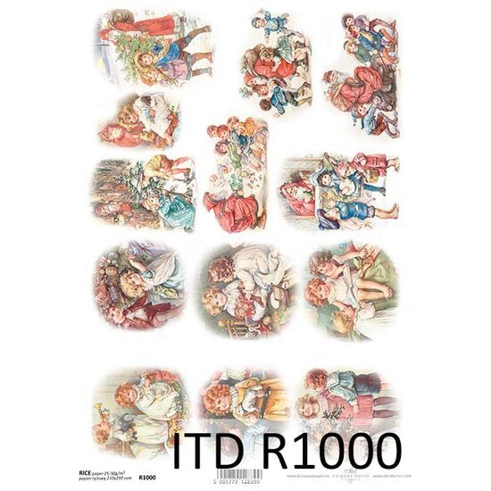 R1000 - Hartie orez A4, 25 - 30gr - ITD