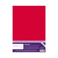 CP10-XRED Set 10 coli perlate A4, 300gr, Xmas Red - Crafters Companion