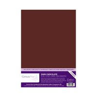 CP10-DCHOC Set 10 coli perlate A4, 300gr, Dark Chocolate - Crafters Companion