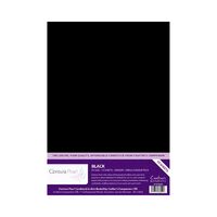 CP10-BLACK Set 10 coli perlate A4, 300gr, Black - Crafters Companion