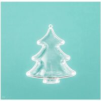 DIAK-014 Brad plastic transparent 10 cm - DP CRAFT