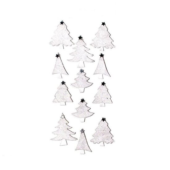 DPNB-006 Set 12 stickere 3D cu glitter Braduti - DP CRAFT