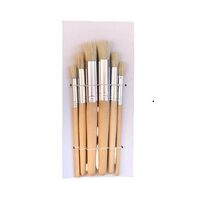 358060 - Set 6 pensule cu par de porc pt. sablon - ANT-CH