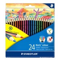 185-C24 Set 24 creioane colorate Noris Wopex - Staedtler