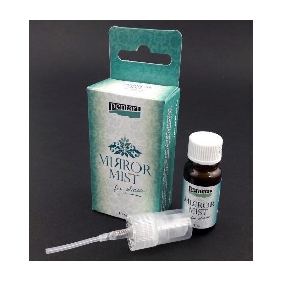 29411 - Vopsea efect oglinda pt. plastic, 10ml. Mirror Mist - Pentart