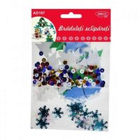 AD167 - Set 36 figurine foam - Braduleti sclipareti