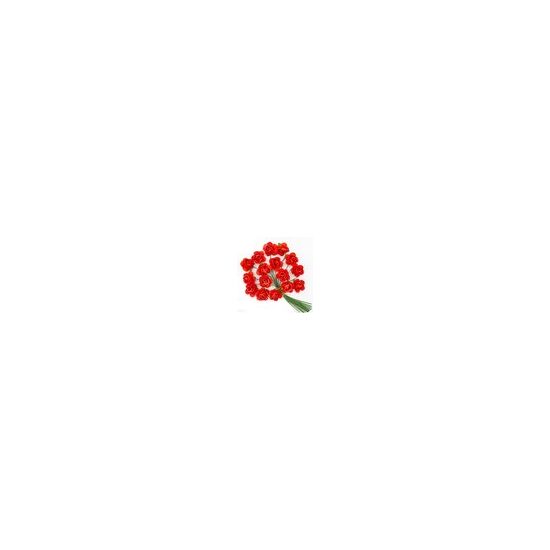 CEKP-010 - Buchet 16 trandafiri din hartie, 2 cm - rosii - DP CRAFT