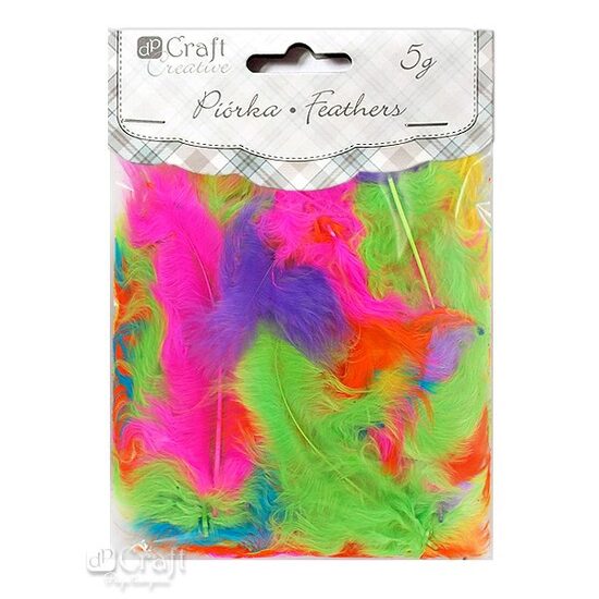 CEPI-101 - Set 5g pene asortate colorate, 5 - 12 cm , nuante exotice - DP CRAFT