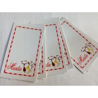 Set 50 cartonase martisor - Martie + potcoava -LIBR