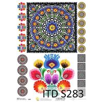 S283 - Hartie decupaj - SOFT - A4, 40gr - ITD
