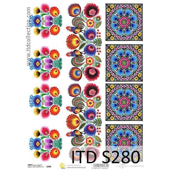 S280 - Hartie decupaj - SOFT - A4, 40gr - ITD