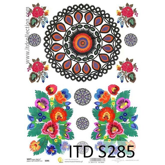 S285 - Hartie decupaj - SOFT - A4, 40gr - ITD