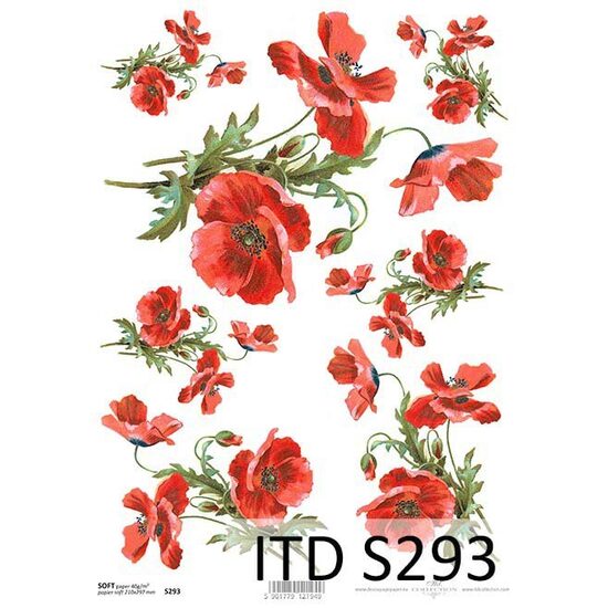 S293 - Hartie decupaj - SOFT - A4, 40gr - ITD