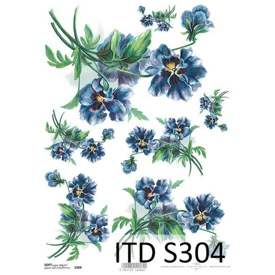 S304 - Hartie decupaj - SOFT - A4, 40gr - ITD