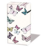 12210000 Set 10 servetele mini 21.5x22 - buterfly