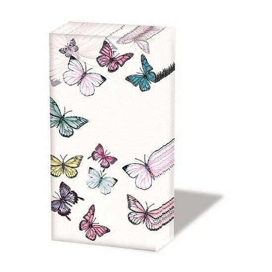 12210000 Set 10 servetele mini 21.5x22 - buterfly