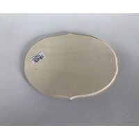 10667 - Tablita ovala cu margine strunjita - placaj 8mm - Pentart