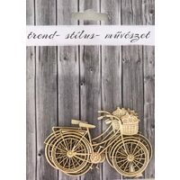 25756 - Figurine lemn - 3 biciclete - Pentart