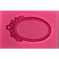 29949 Mulaj silicon - 8x11.6x1.5cm - rama ovala - Pentart