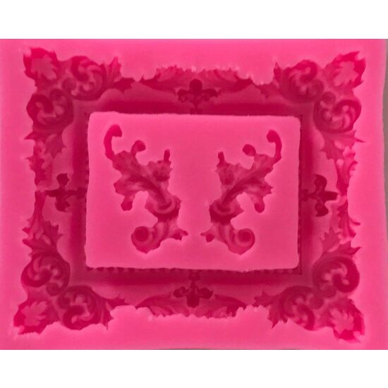 29942 Mulaj silicon - 11.2x9.5x1.5cm - rama - Pentart