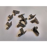 Set 12 coltare bronz 31x21mm - 27506 - Pentart