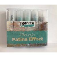 29763 - Set Patina Effect cupru - 5x20ml - Pentart