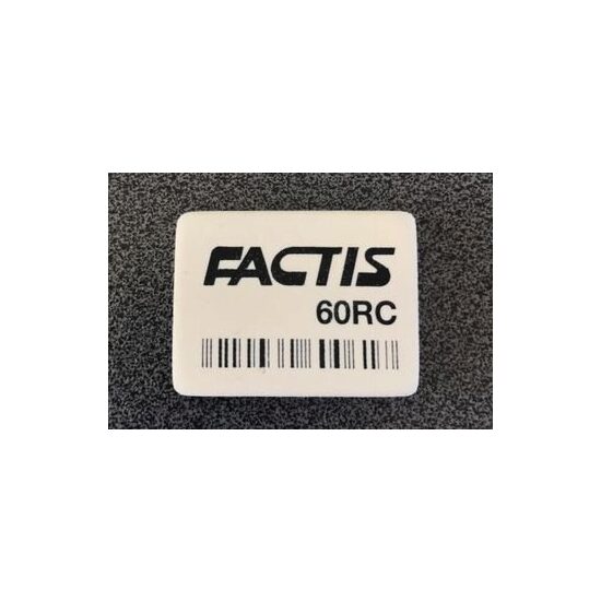 60RC - Radiera Factis 3 X 2.5 cm - LIBR.